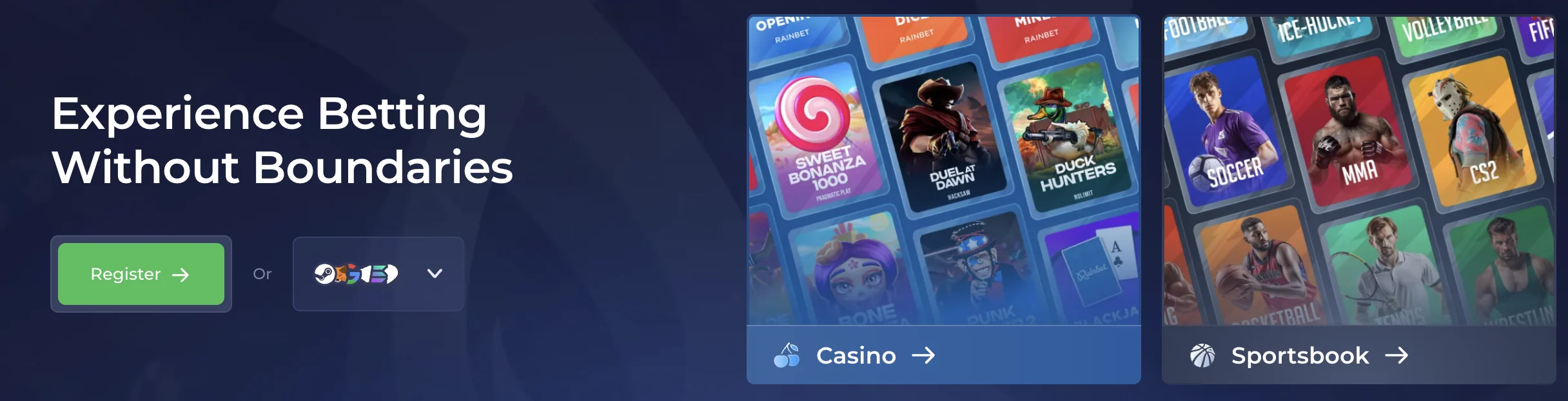 betting with the Rainbet App 